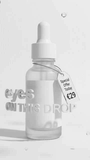 Minimal dropper serum